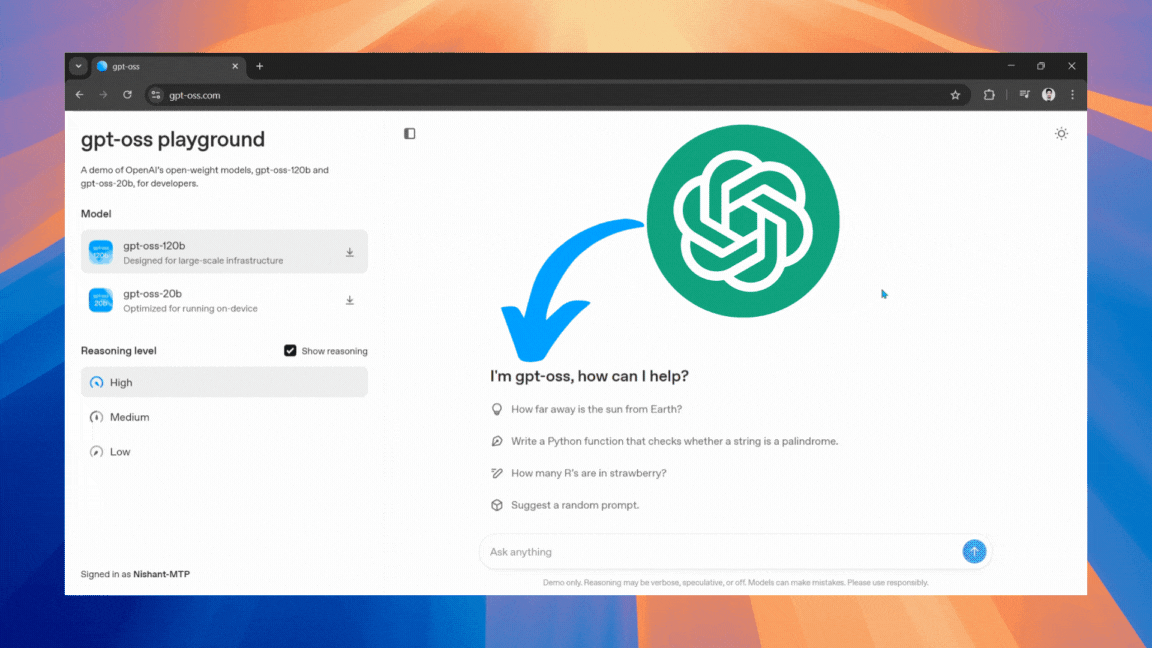 OpenAI Launches ‘gpt-oss’: Two New Open-Weight AI Models You Can Test Now for Free