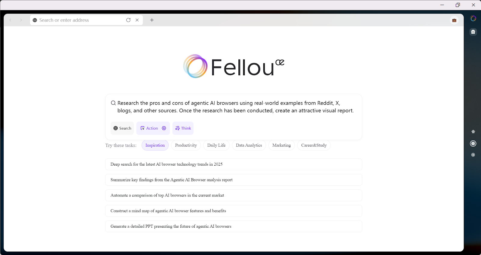 Fellou AI in Action