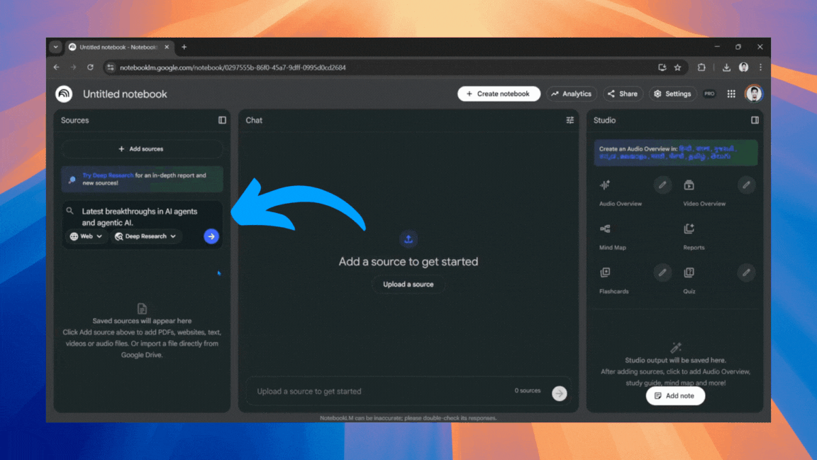 NotebookLM Adds Deep Research Agent: How to Use It for Faster, Source-Grounded Research