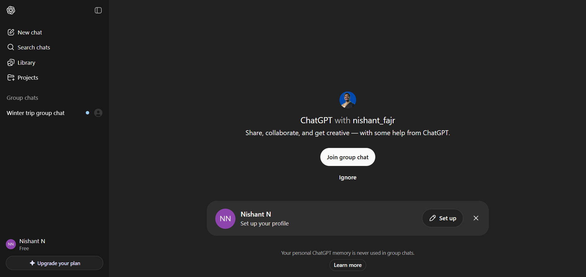 How to Set Up Group Chats in ChatGPT