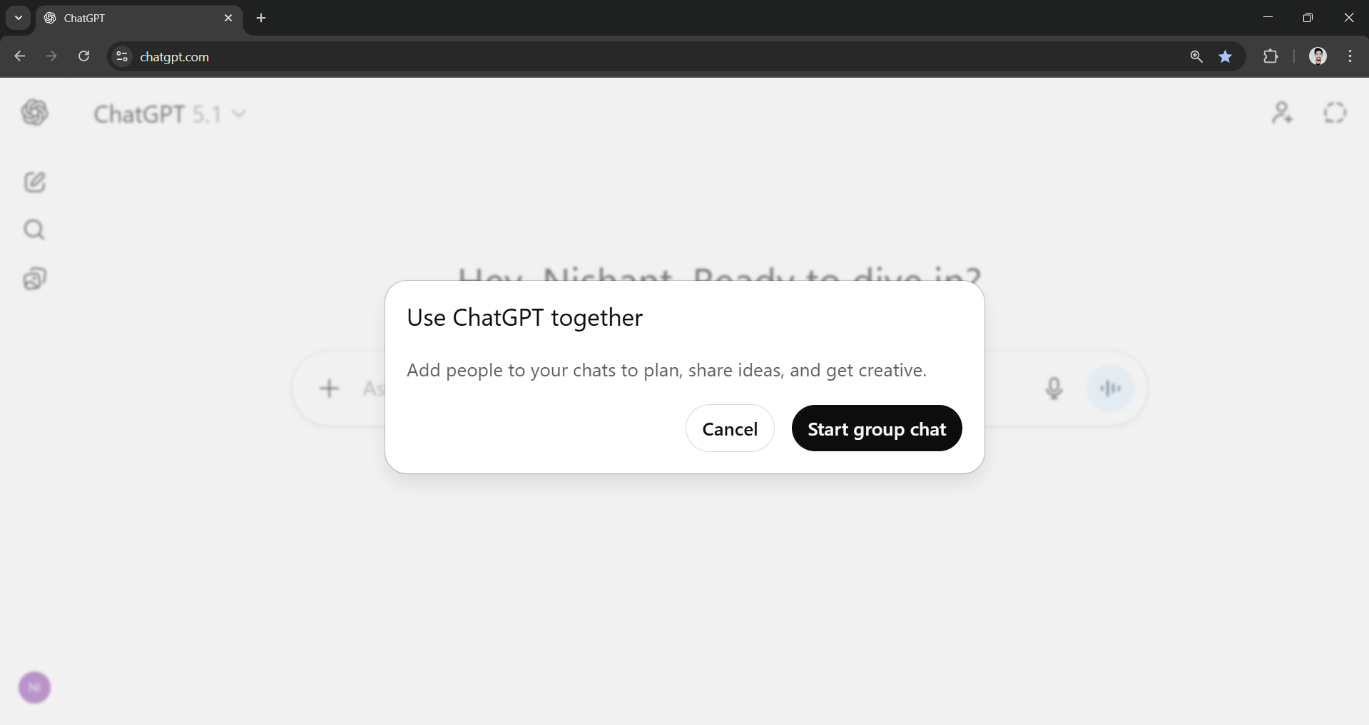 How to Set Up Group Chats in ChatGPT