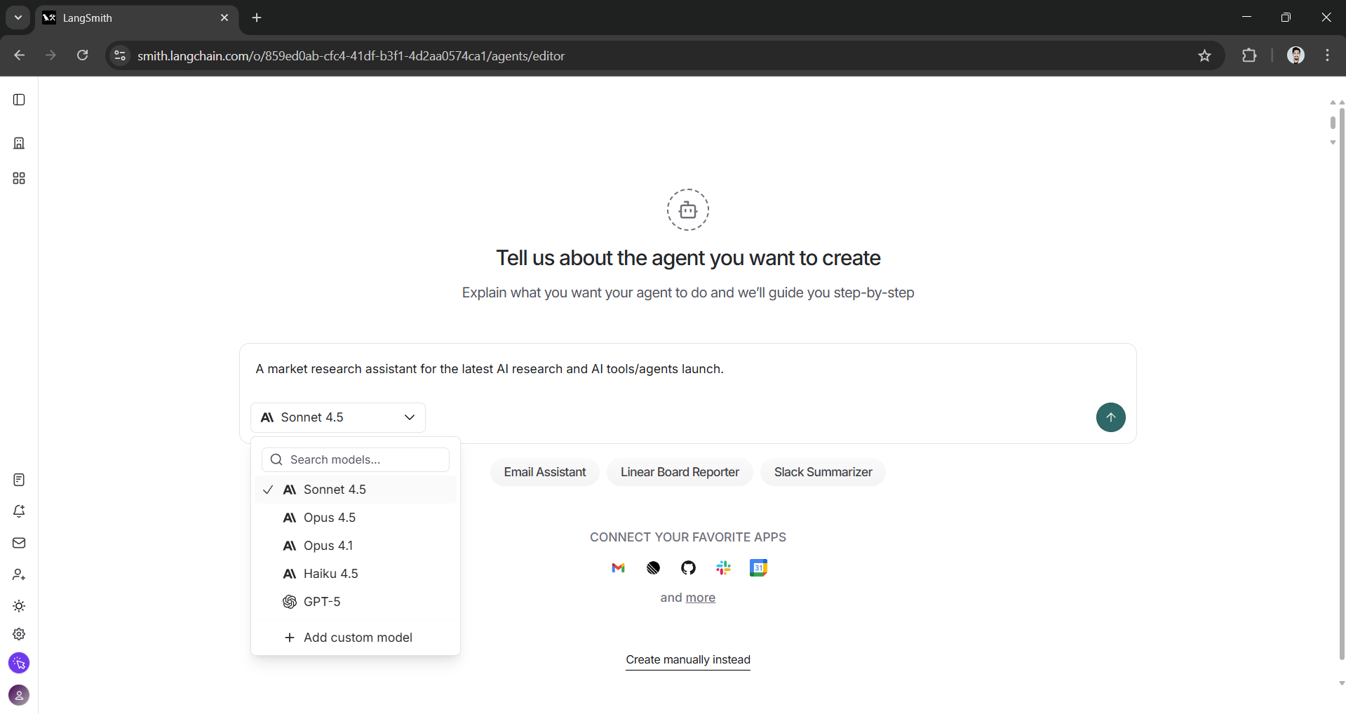 Meet LangSmith Agent Builder: An AI Agent That Helps You Build Custom AI Agents in 5 Minutes (No-Code)